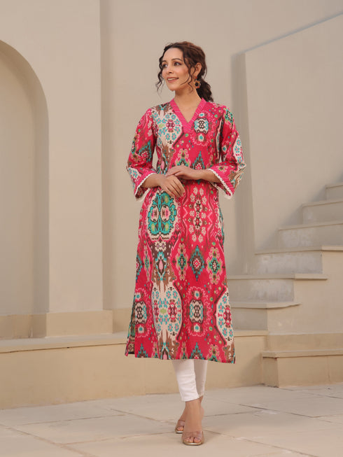 Women Ethnic Motifs Printed Kurta
